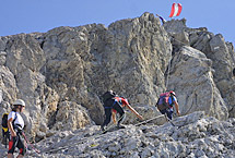 Bergsteigen und Klettern am Dachstein